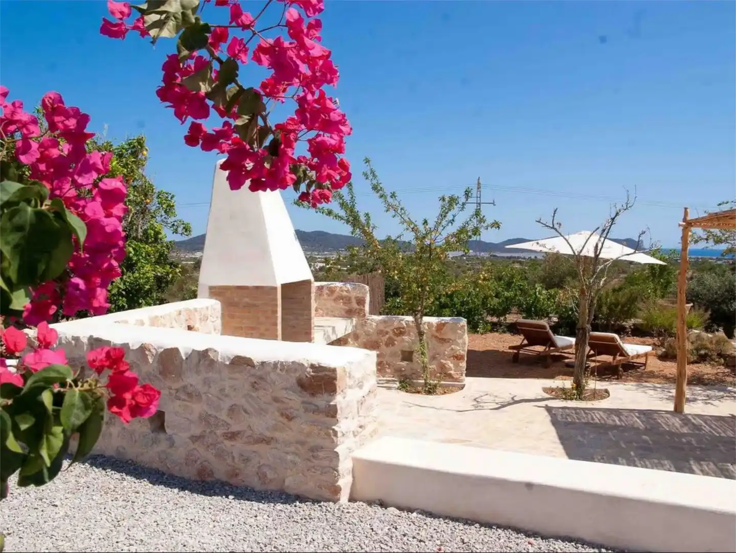 Jardín de Casa o chalet de alquiler en Sant Josep de sa Talaia con Aire acondicionado, Calefacción y Jardín privado