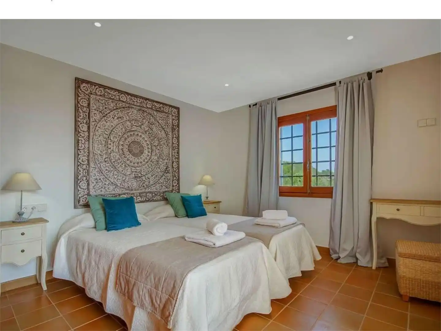 Habitación de Casa o chalet de alquiler en Sant Josep de sa Talaia con Aire acondicionado, Calefacción y Jardín privado