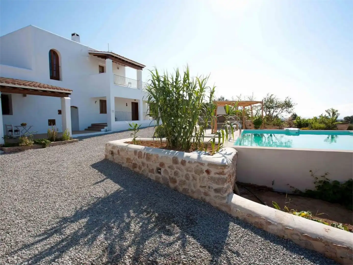 Piscina de Casa o chalet de alquiler en Sant Josep de sa Talaia con Aire acondicionado, Calefacción y Jardín privado