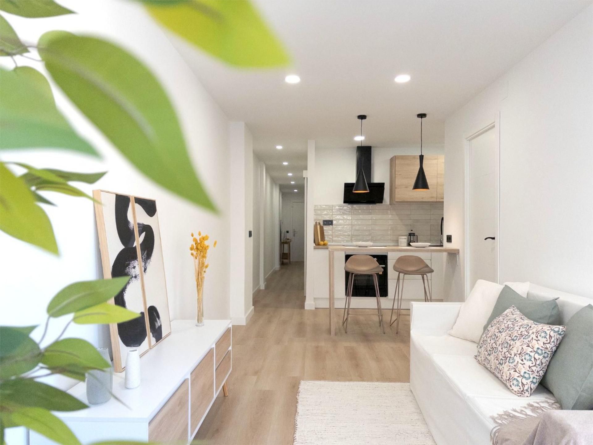 Living room of Flat for sale in  Tarragona Capital  with Air Conditioner and Balcony