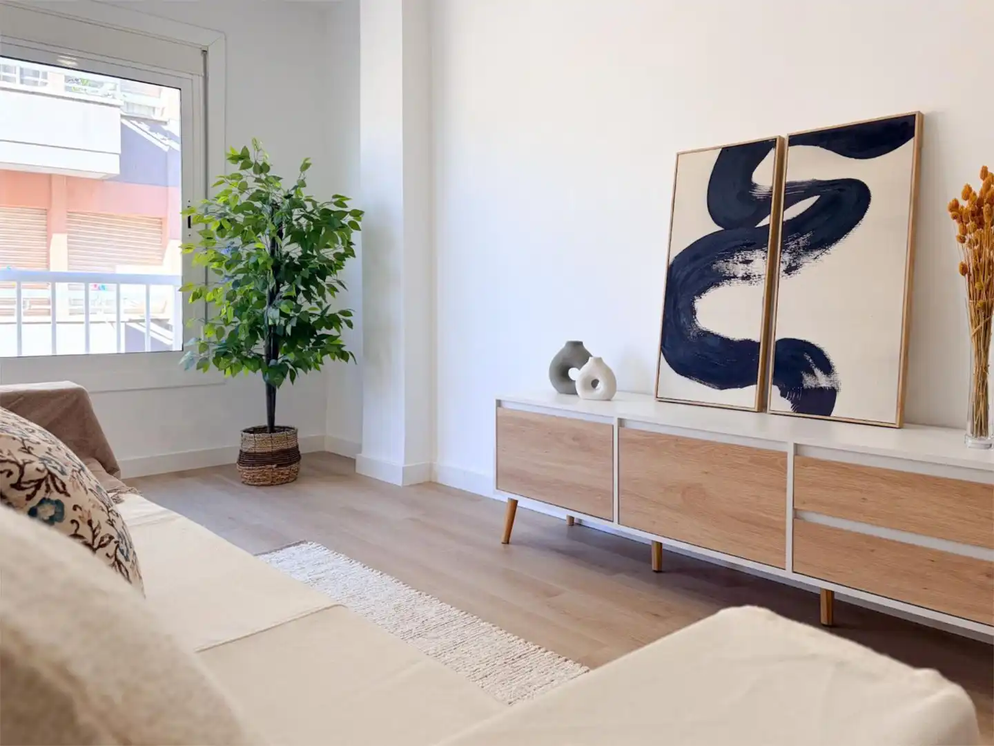 Wohnung zum Verkauf in Carrer D'orosi, 5, Barris Marítims Wohnzimmer von Wohnung zum Verkauf in Tarragona Capital mit Klimaanlage und Balkon