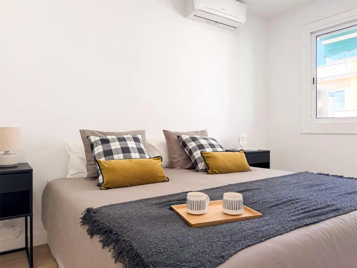 Wohnung zum Verkauf in Carrer D'orosi, 5, Barris Marítims Schlafzimmer von Wohnung zum Verkauf in Tarragona Capital mit Klimaanlage und Balkon