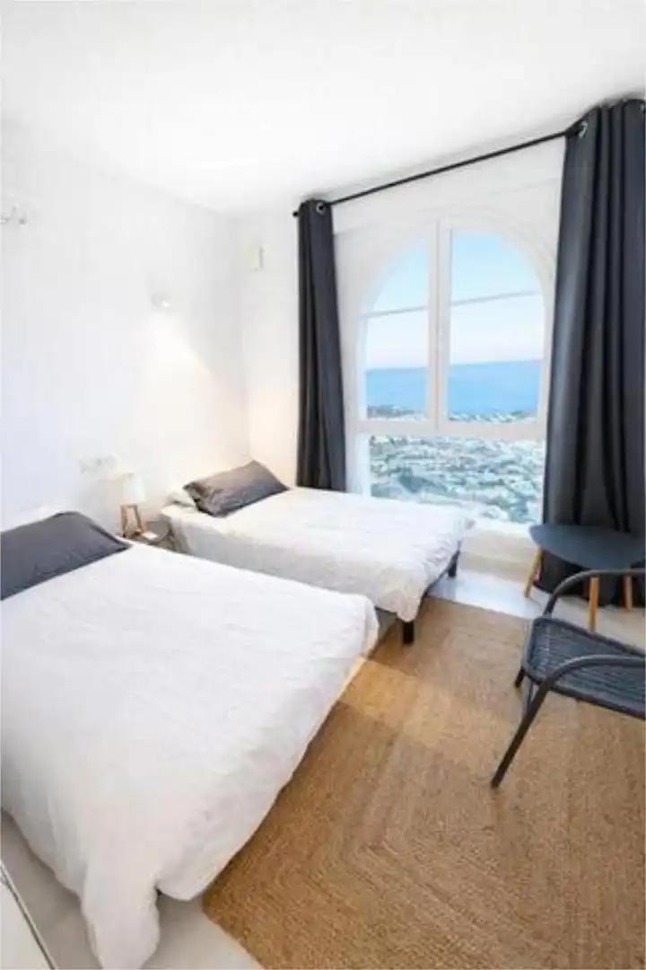 Dormitori de Apartament en venda en Benitachell / El Poble Nou de Benitatxell amb Terrassa i Piscina