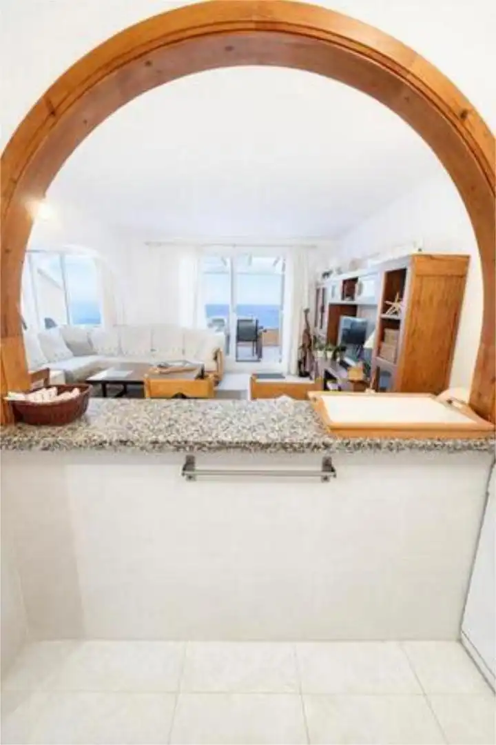 Sala d'estar de Apartament en venda en Benitachell / El Poble Nou de Benitatxell amb Terrassa i Piscina