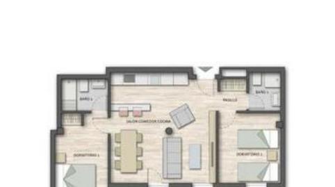 Foto 5 de Pis en venda a Barriada Yagüe, Burgos Capital