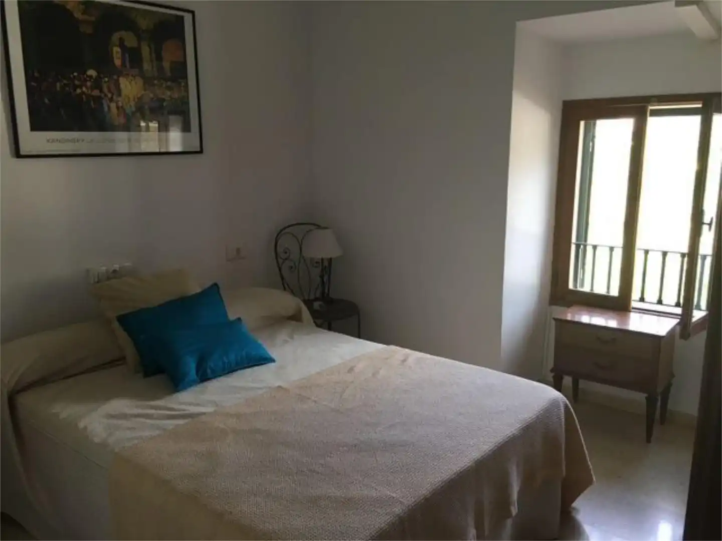 Country house zur Miete in Carrer Girona, 12, Andratx pueblo Schlafzimmer von Country house zur Miete in Andratx mit Klimaanlage, Heizung und Privatgarten