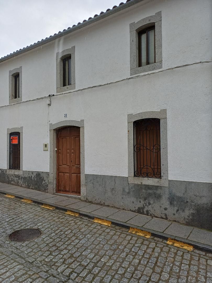 Exterior view of Single-family semi-detached for sale in Pedroche  with Terrace, Storage room and Furnished