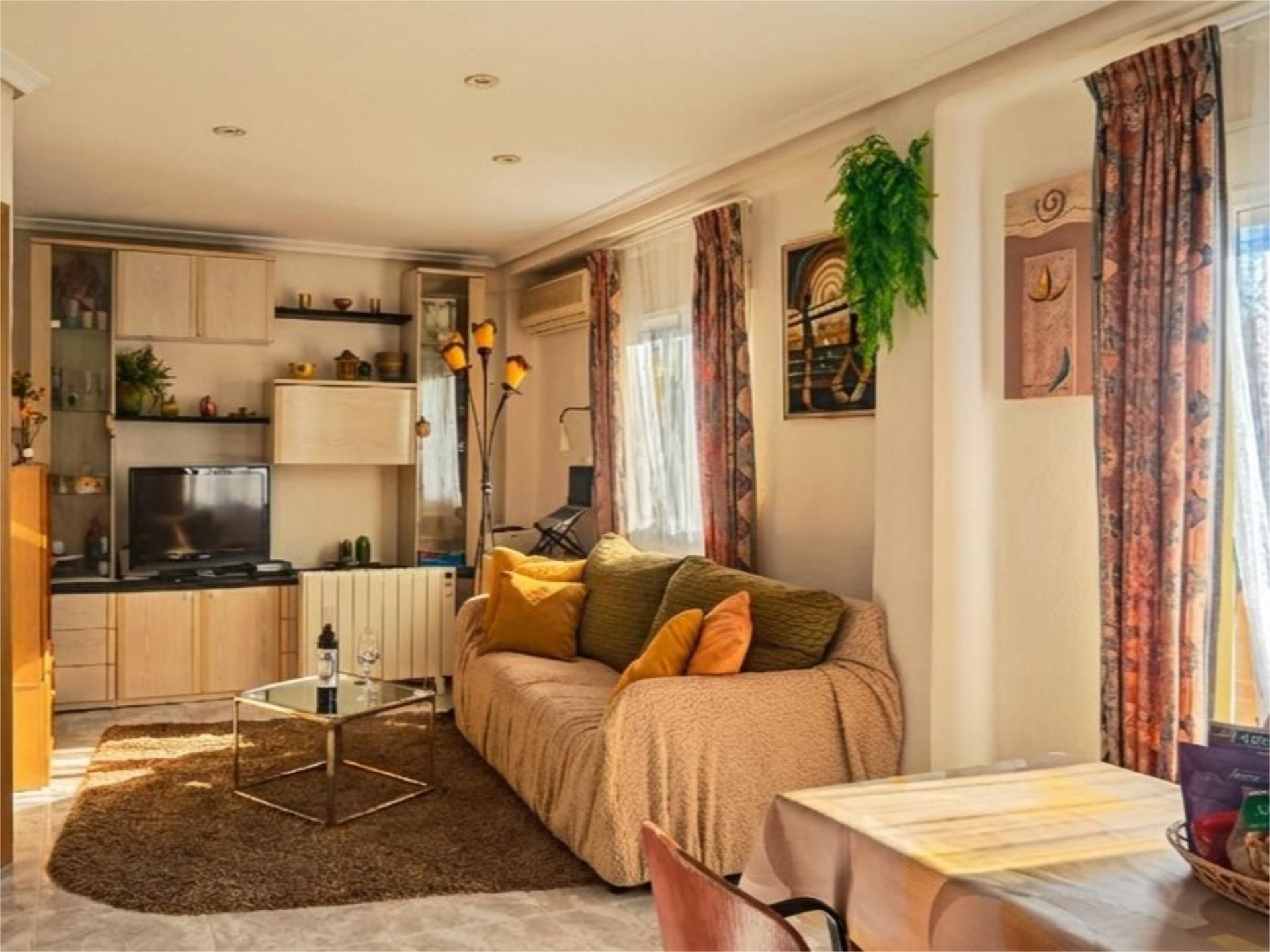 Living room of Flat to rent in  Valencia Capital  with Furnished and Balcony