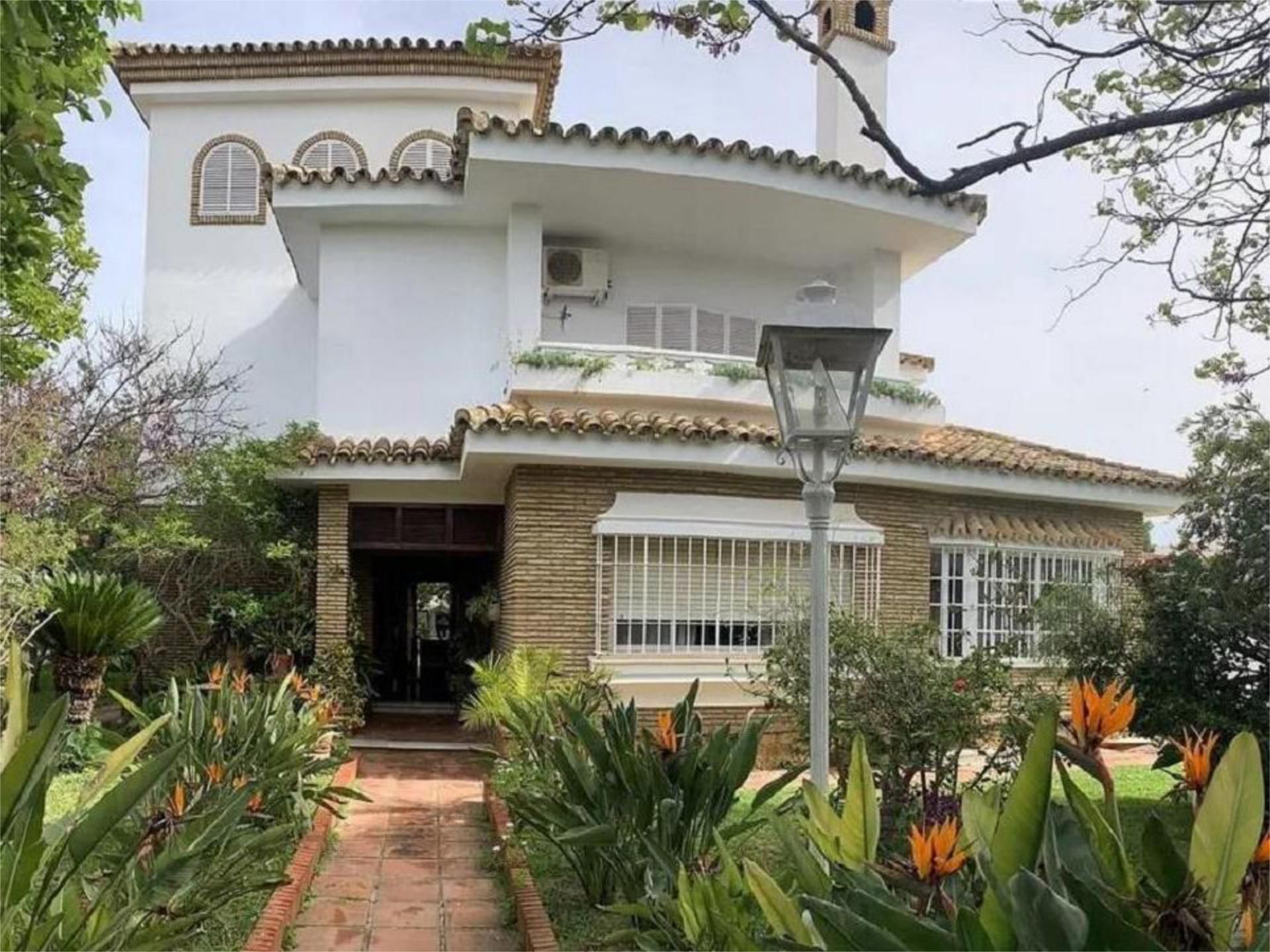 Exterior view of House or chalet to rent in El Puerto de Santa María  with Air Conditioner, Private garden and Terrace