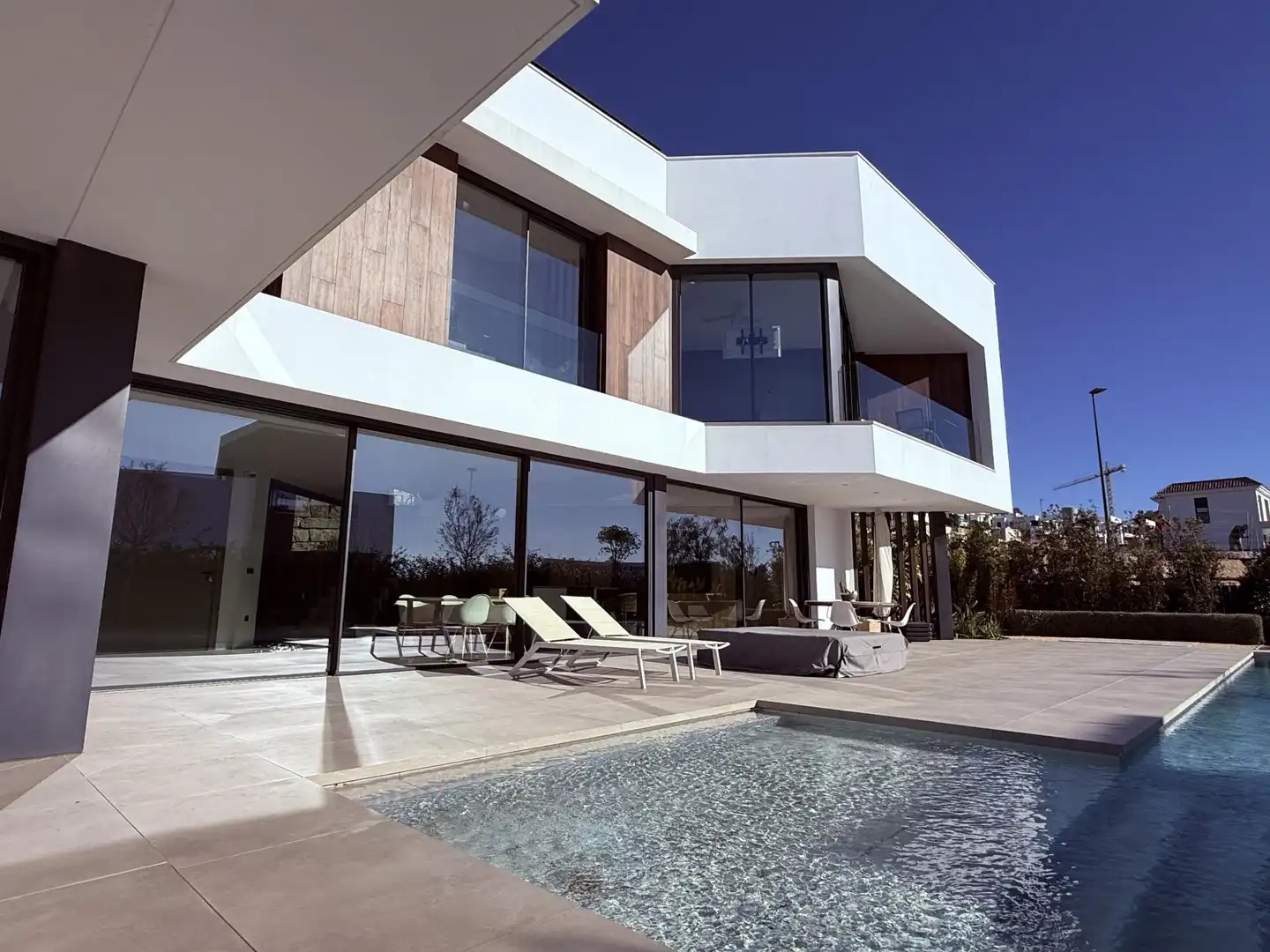 Vista exterior de Casa o chalet en venta en Málaga Capital con Piscina