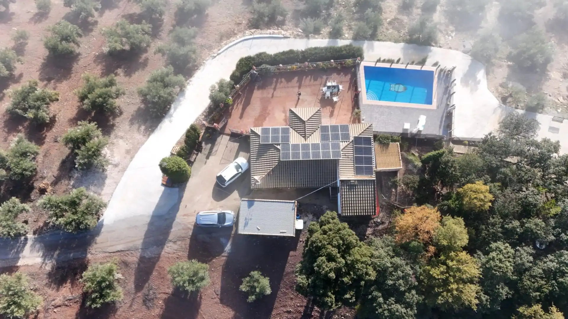 Garten von Country house zum Verkauf in Montefrío mit Klimaanlage, Terrasse und Schwimmbad