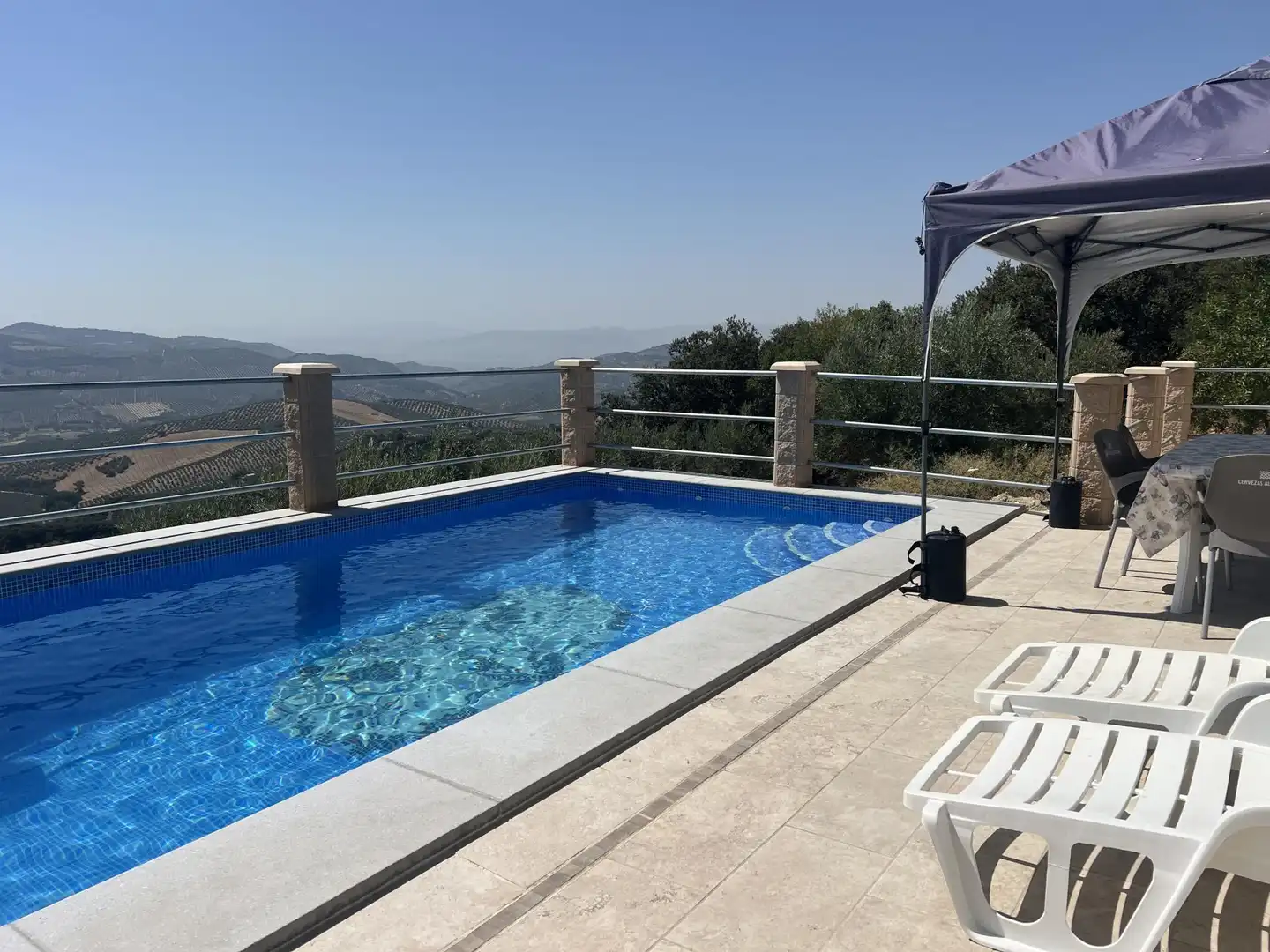 Schwimmbecken von Country house zum Verkauf in Montefrío mit Klimaanlage, Terrasse und Schwimmbad