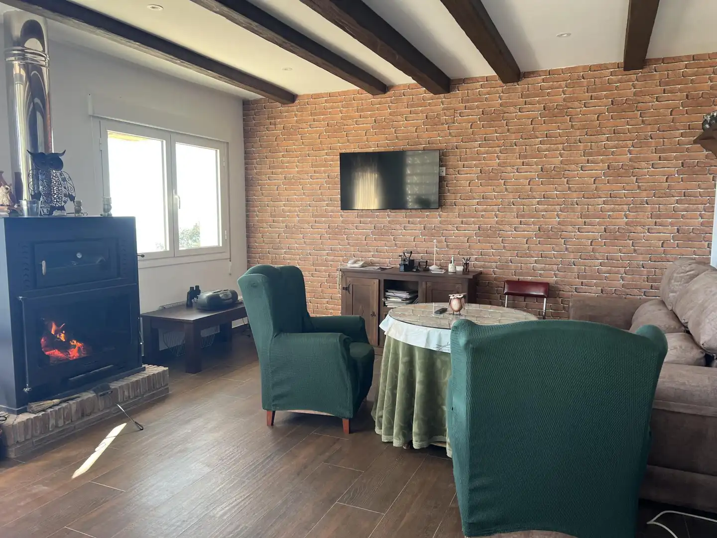 Wohnzimmer von Country house zum Verkauf in Montefrío mit Klimaanlage, Terrasse und Schwimmbad