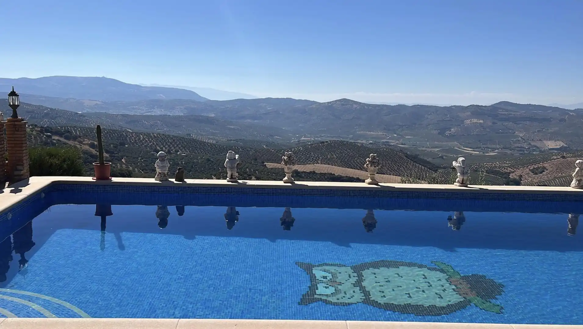 Schwimmbecken von Country house zum Verkauf in Montefrío mit Klimaanlage, Terrasse und Schwimmbad