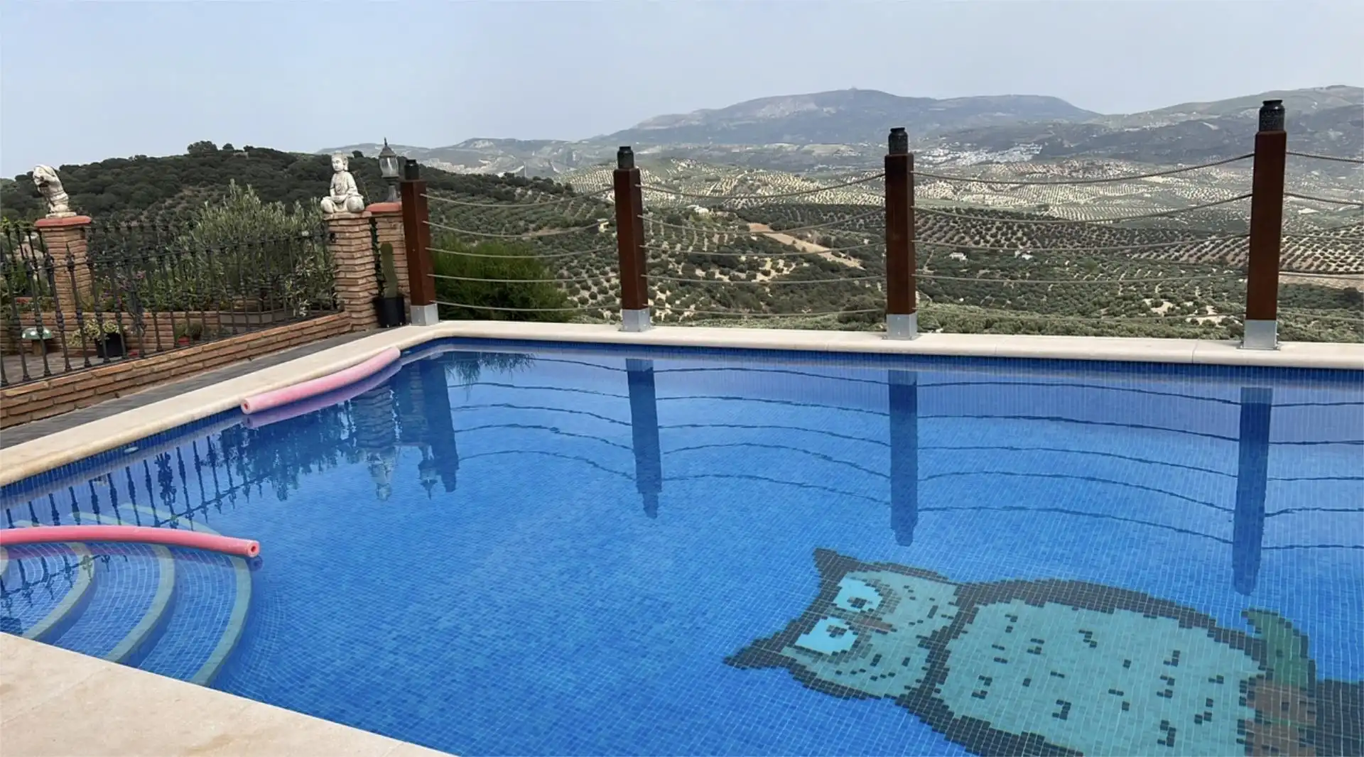 Schwimmbecken von Country house zum Verkauf in Montefrío mit Klimaanlage, Terrasse und Schwimmbad