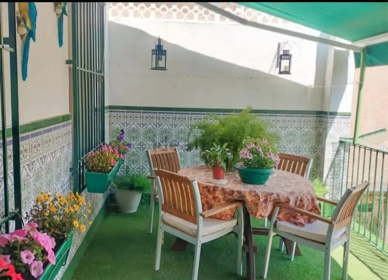 Casa adosada en venta en Calle Doctor Ayala, 22, Alguazas Terraza de Casa adosada en venta en Alguazas con Amueblado