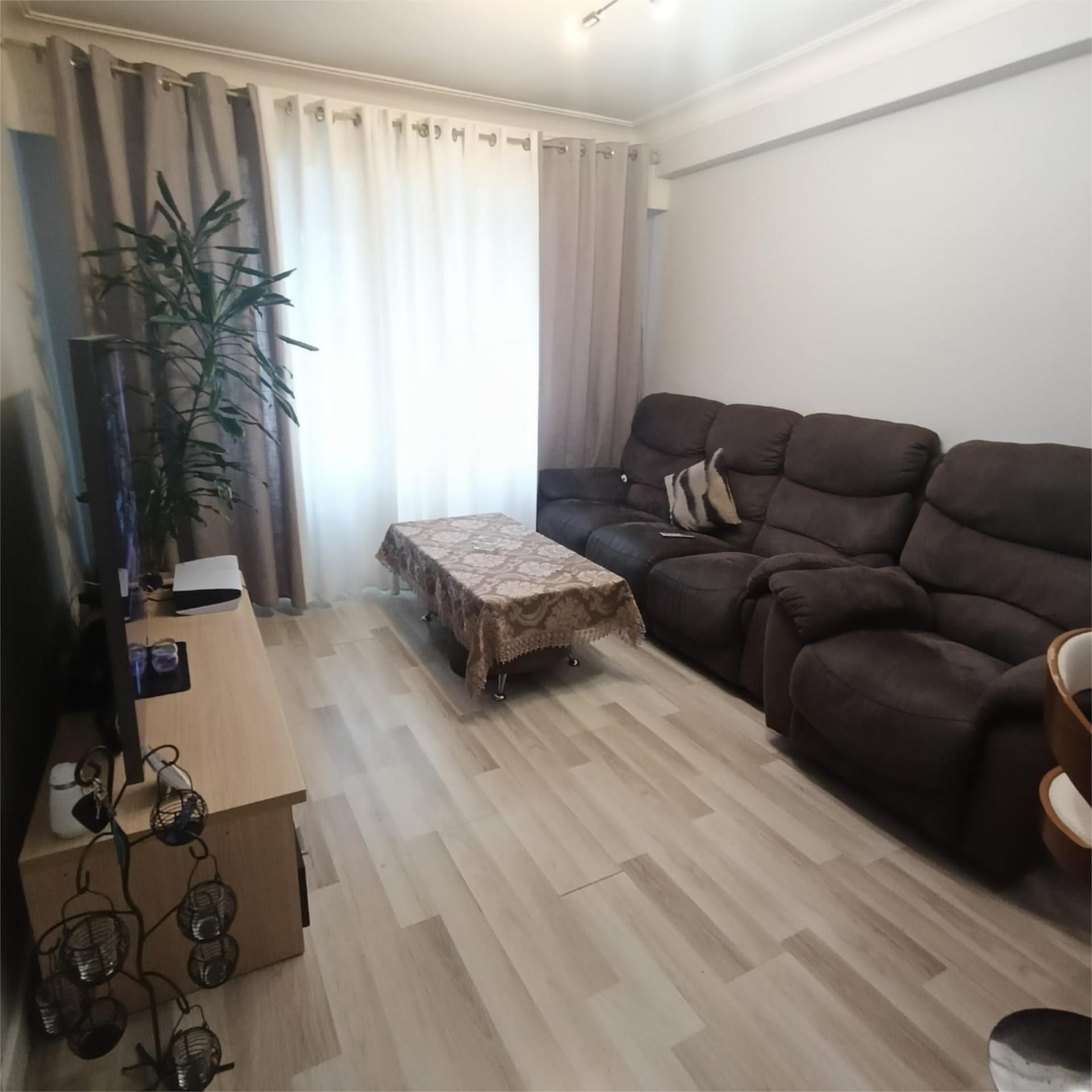 Living room of Flat for sale in Ferrol  with Furnished, Oven and Washing machine