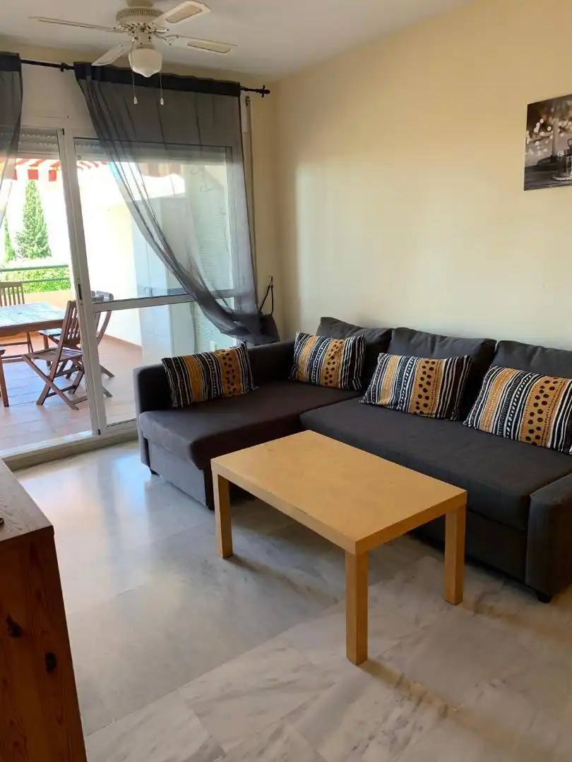 Flat for rent in Urbanización Añoreta, 22, Añoreta Golf - Paraíso del Sol Living room of Flat for rent in Rincón de la Victoria with Private garden, Terrace and Storage room