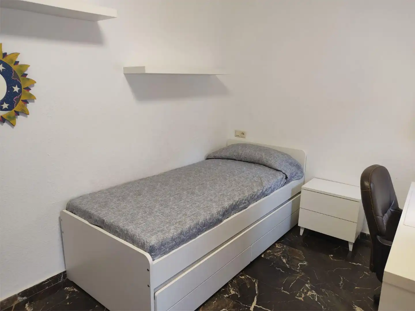 Bedroom of Flat for rent in Armilla  with Air Conditioner, Heating and Furnished