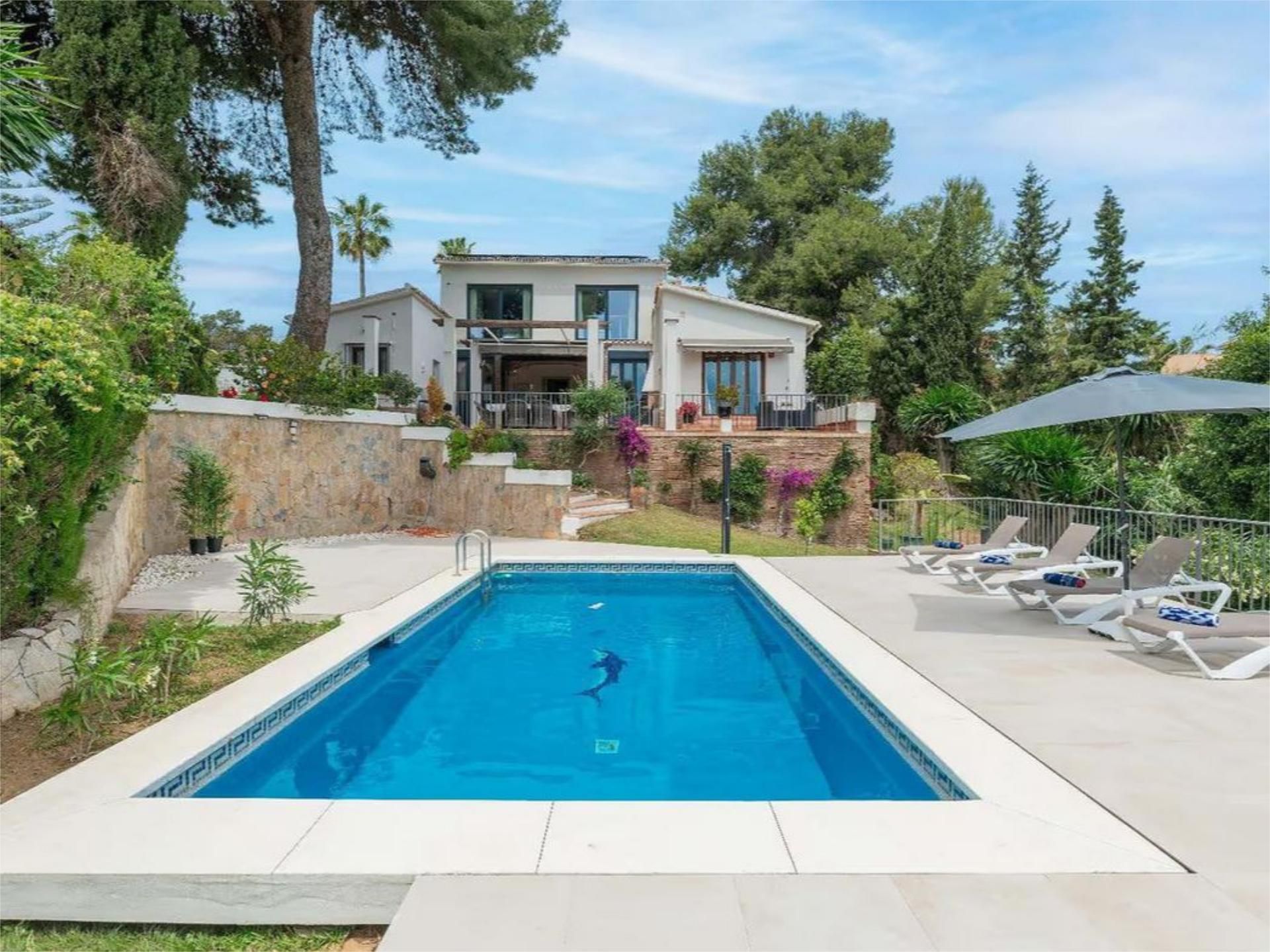 Jardín de Casa o chalet de alquiler en Marbella con Aire acondicionado, Calefacción y Jardín privado