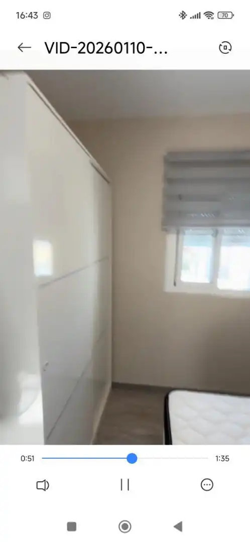 Schlafzimmer von Wohnung zum Verkauf in Villanueva del Río y Minas mit Klimaanlage und Schwimmbad