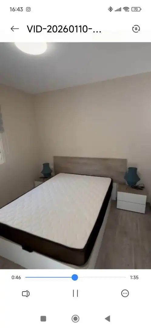 Schlafzimmer von Wohnung zum Verkauf in Villanueva del Río y Minas mit Klimaanlage und Schwimmbad