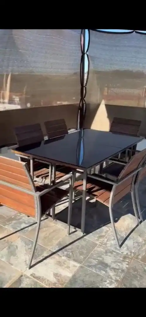 Terrasse von Wohnung zum Verkauf in Villanueva del Río y Minas mit Klimaanlage und Schwimmbad