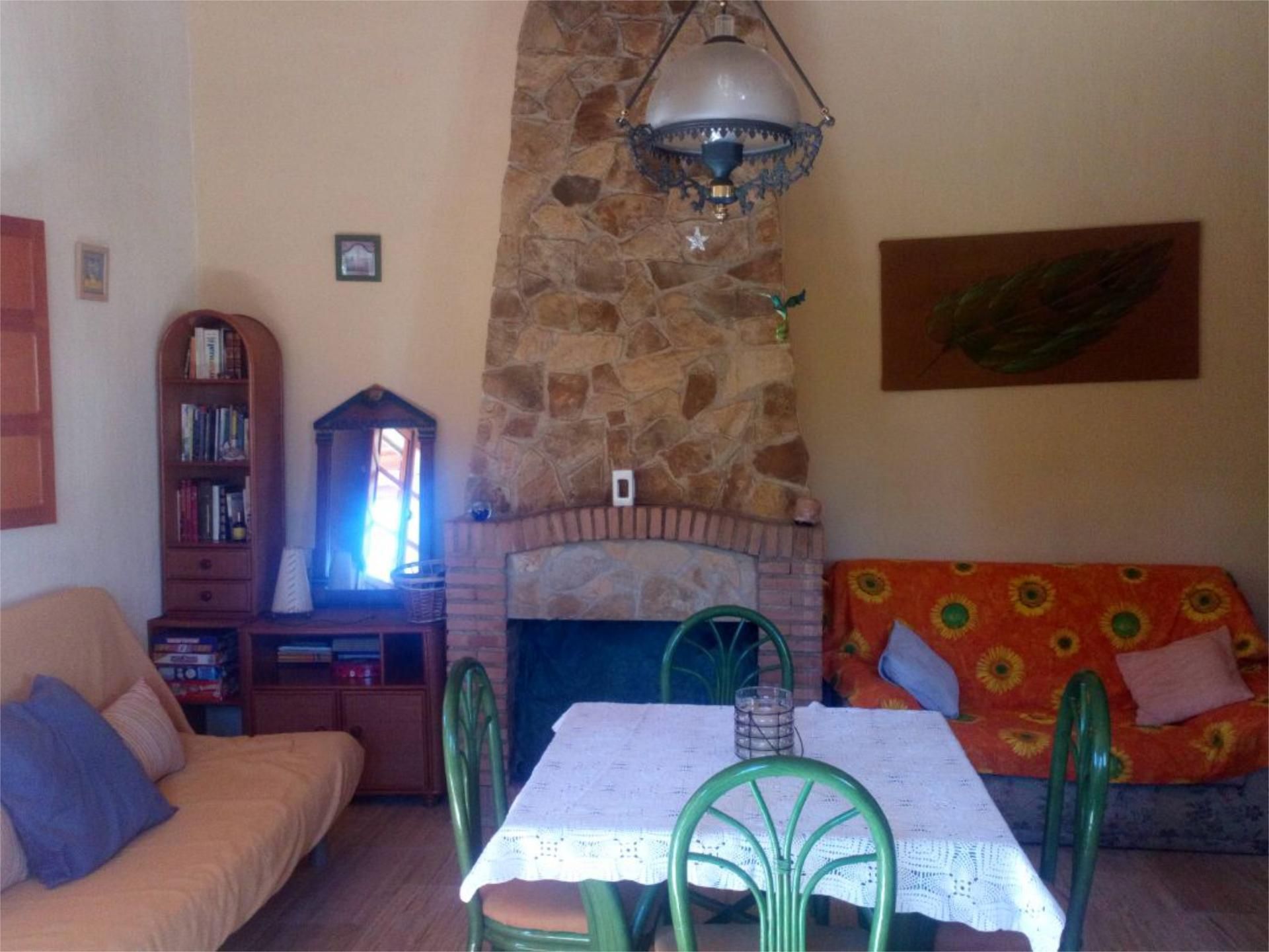 Sala d'estar de Finca rústica en venda en Calera de León amb Terrassa