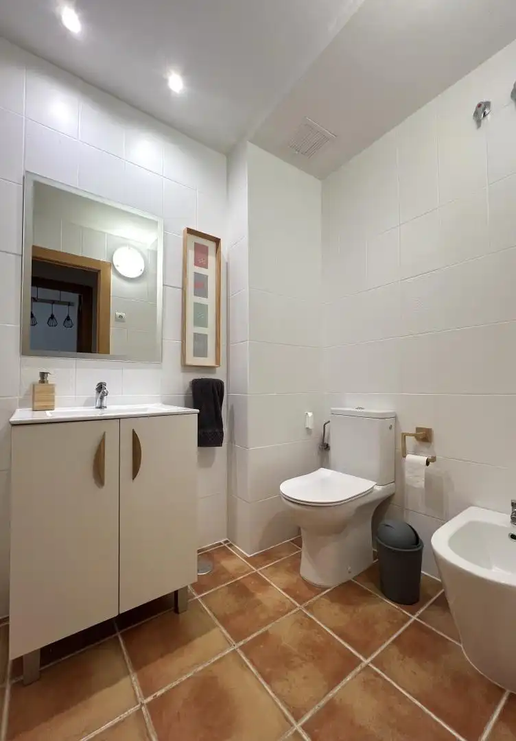 Baño de Piso en venta en Calpe / Calp con Aire acondicionado, Amueblado y Videoportero