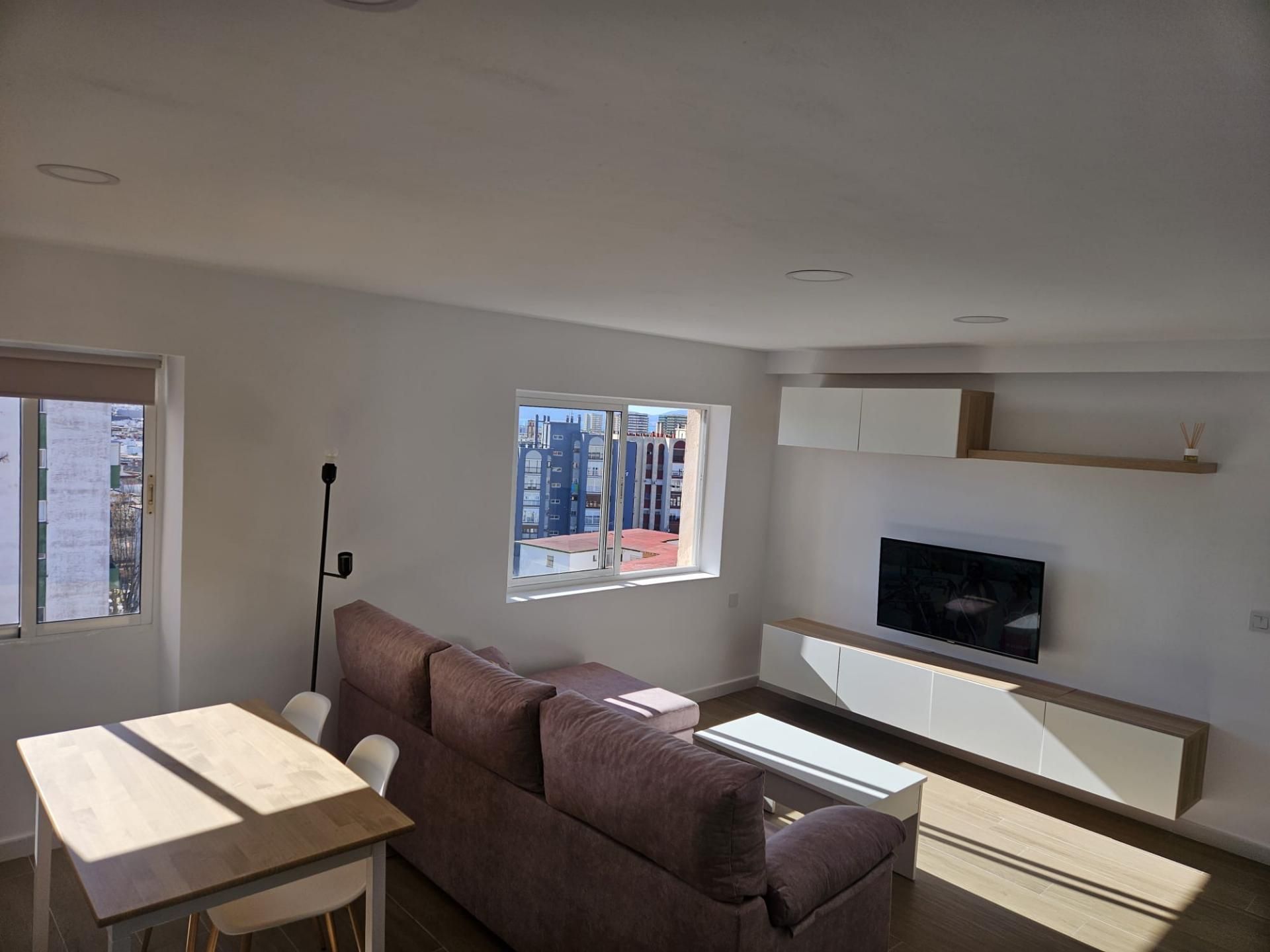 Living room of Flat to rent in La Línea de la Concepción  with Furnished