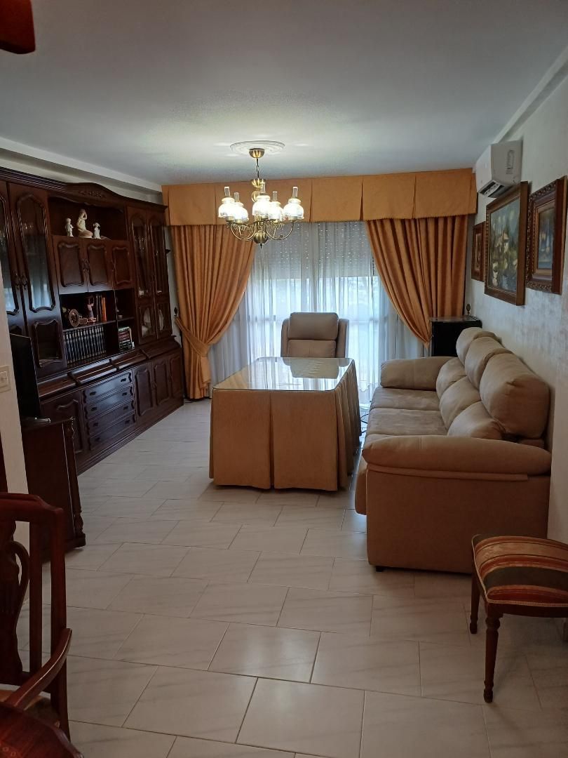 Living room of Flat to rent in  Córdoba Capital  with Air Conditioner, Terrace and Furnished