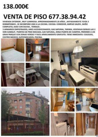 Piso en Venta en Puerta de Cuartos - Avda. de Portugal