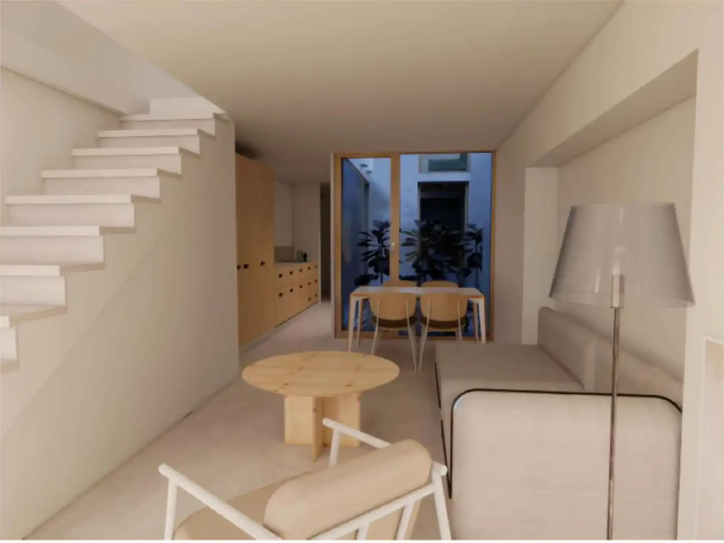 Einfamilien-Reihenhaus zum Verkauf in Carrer de L'enginyer Ballester, 13, Hospital - Plaza del Real Wohnzimmer von Einfamilien-Reihenhaus zum Verkauf in Castellón de la Plana / Castelló de la Plana mit Klimaanlage und Balkon