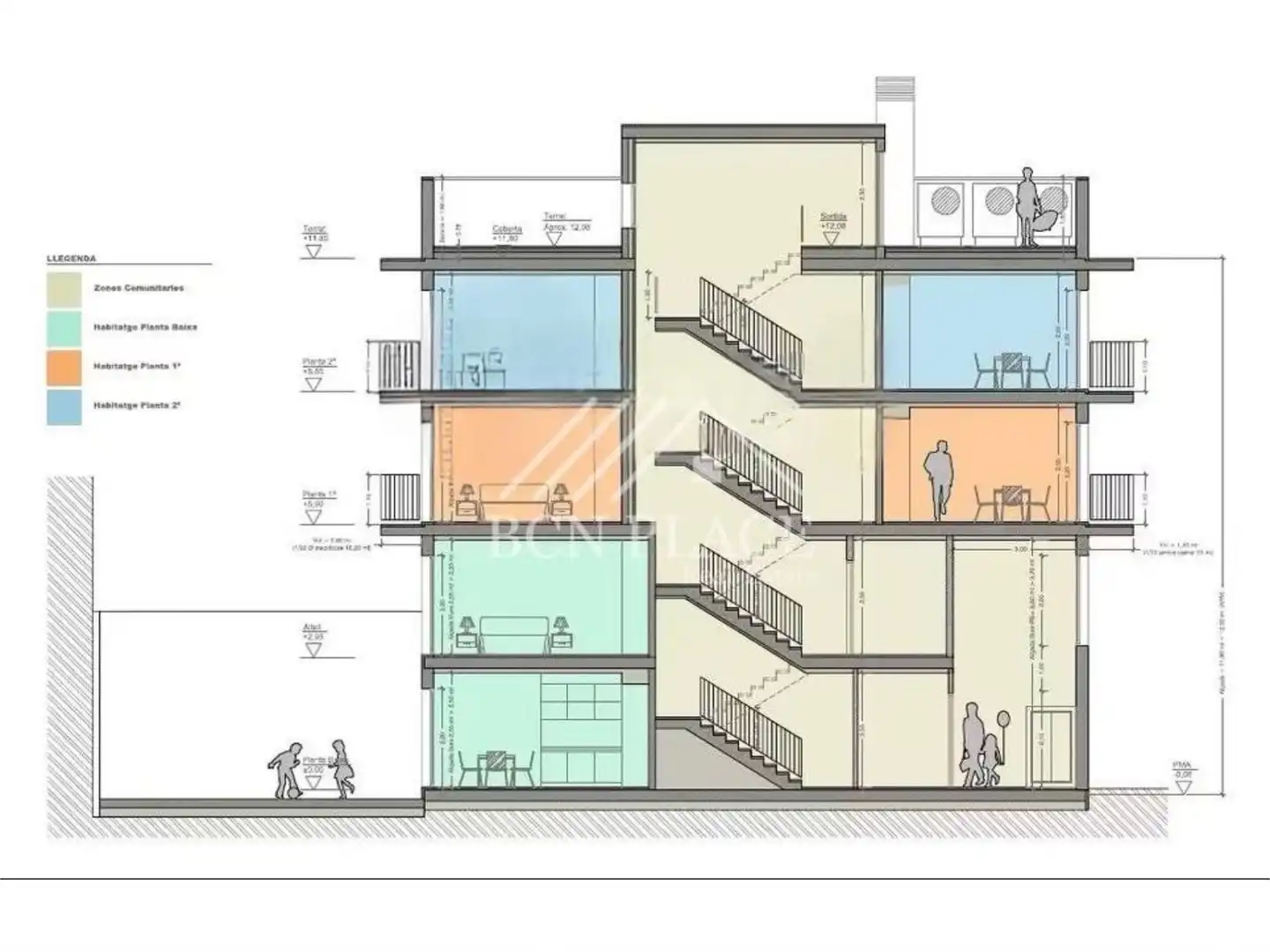 Piso en venta en Calle Carrer de la Flor de Neu, 36, La Prosperitat Vista exterior de Piso en venta en Barcelona Capital con Aire acondicionado, Terraza y Balcón