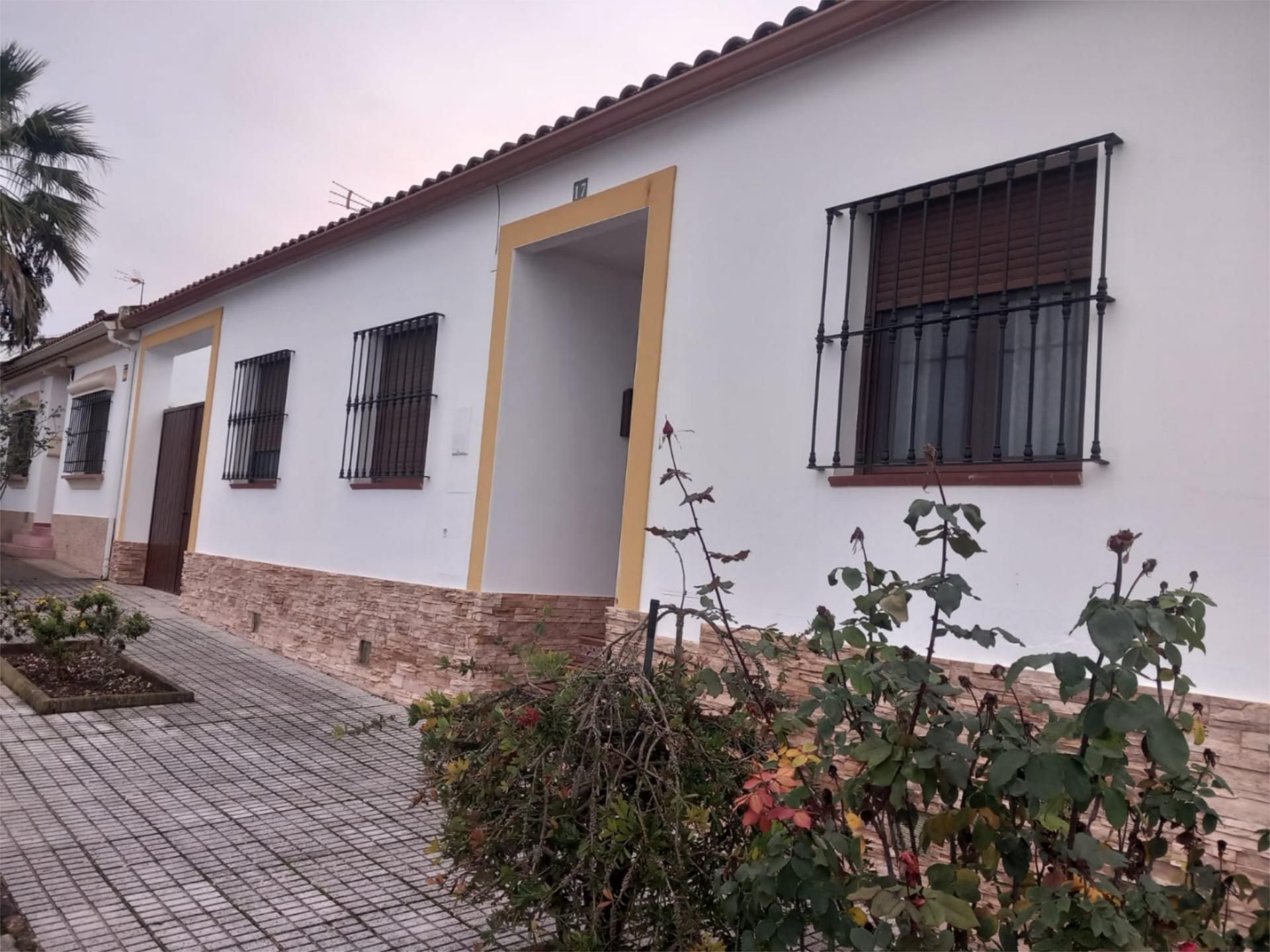 Exterior view of Planta baja for sale in Olivenza  with Air Conditioner