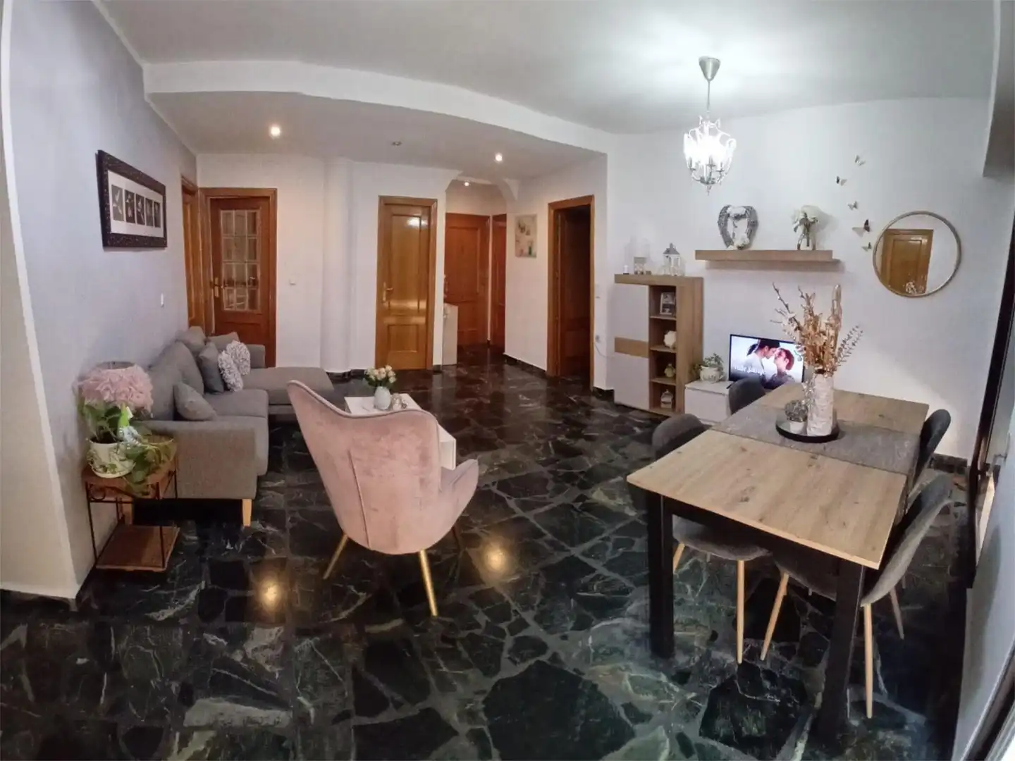 Sala d'estar de Pis en venda en Orihuela amb Aire condicionat, Terrassa i Balcó