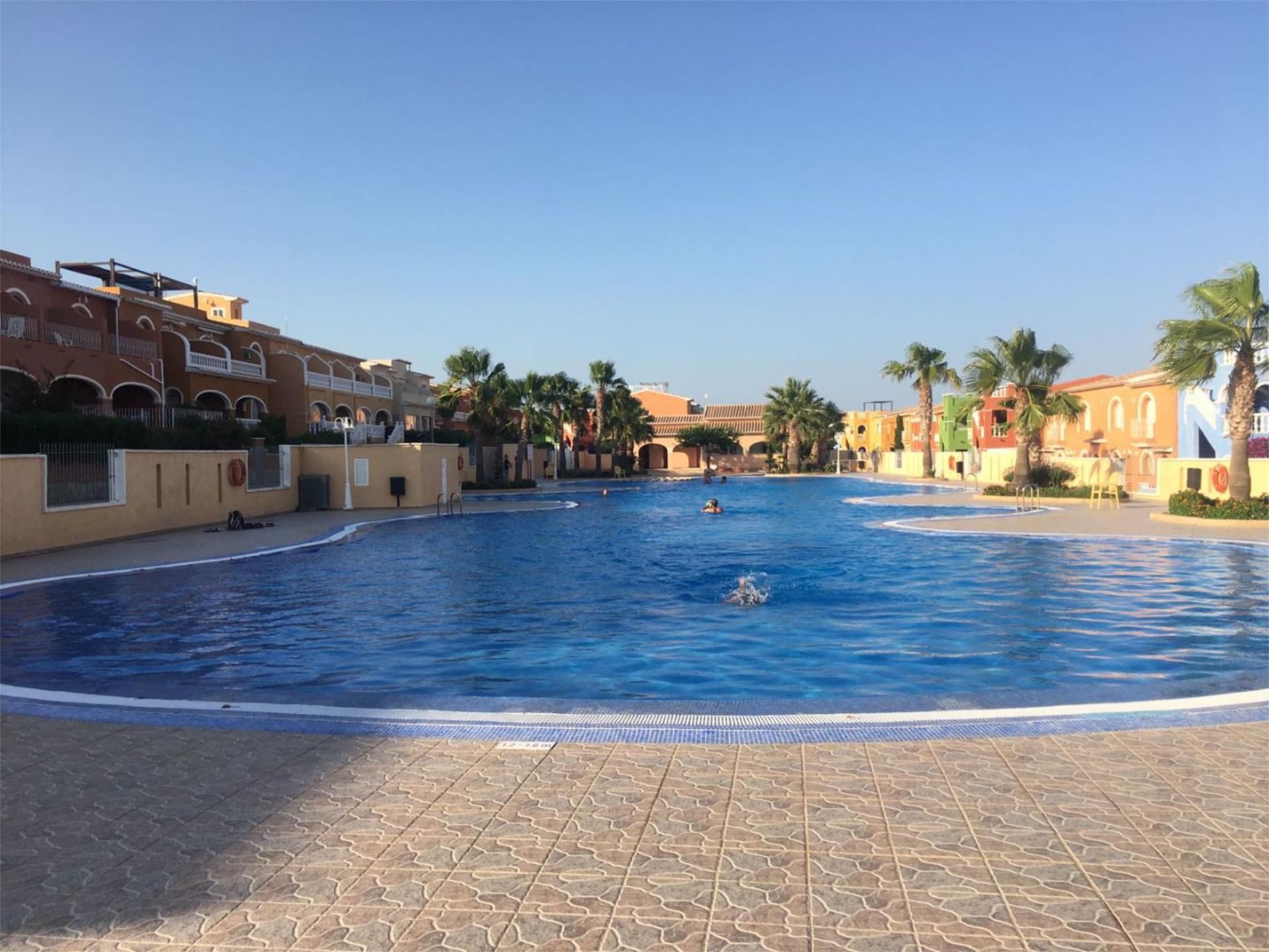 Piscina de Piso de alquiler en Benitachell / El Poble Nou de Benitatxell con Jardín privado, Terraza y Trastero
