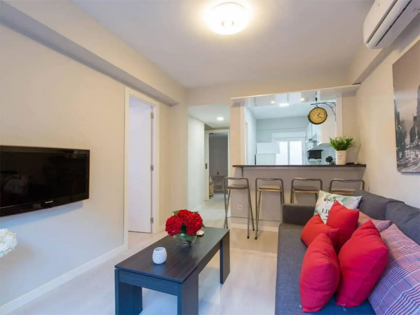 Living room of Apartments for rent in Burela