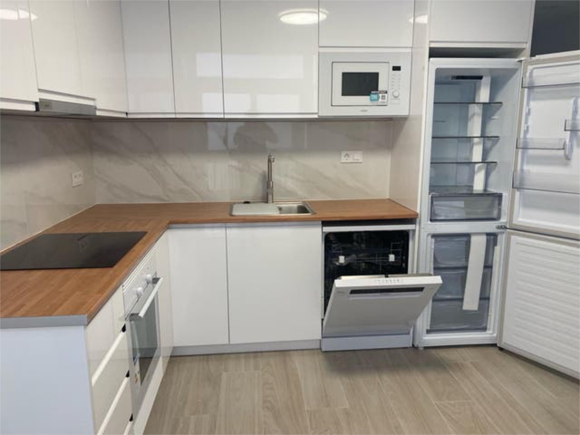 Kitchen of Flat for sale in Alcañiz  with Heating and Storage room