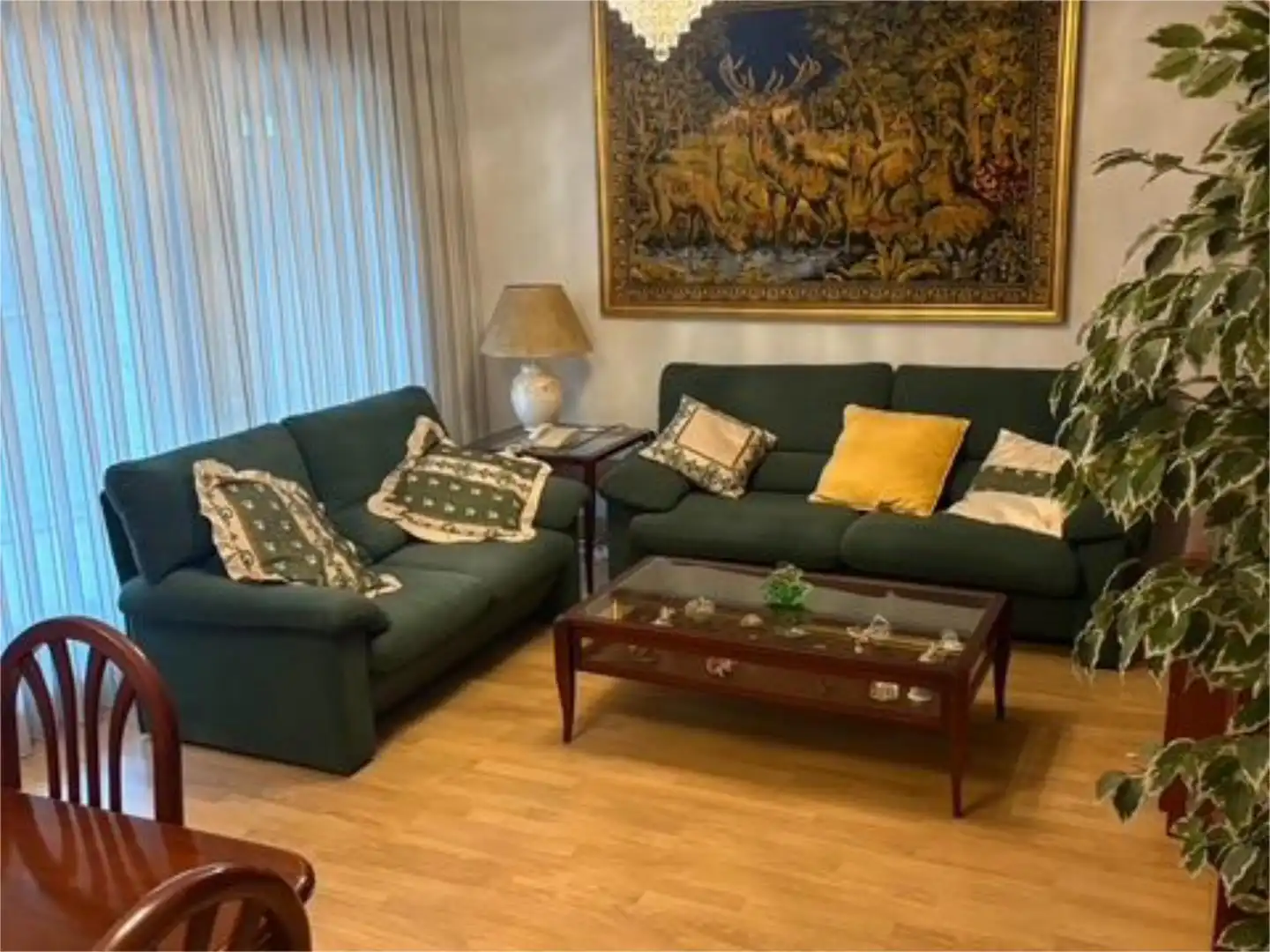 Sala d'estar de Pis en venda en Getafe amb Aire condicionat, Calefacció i Parquet