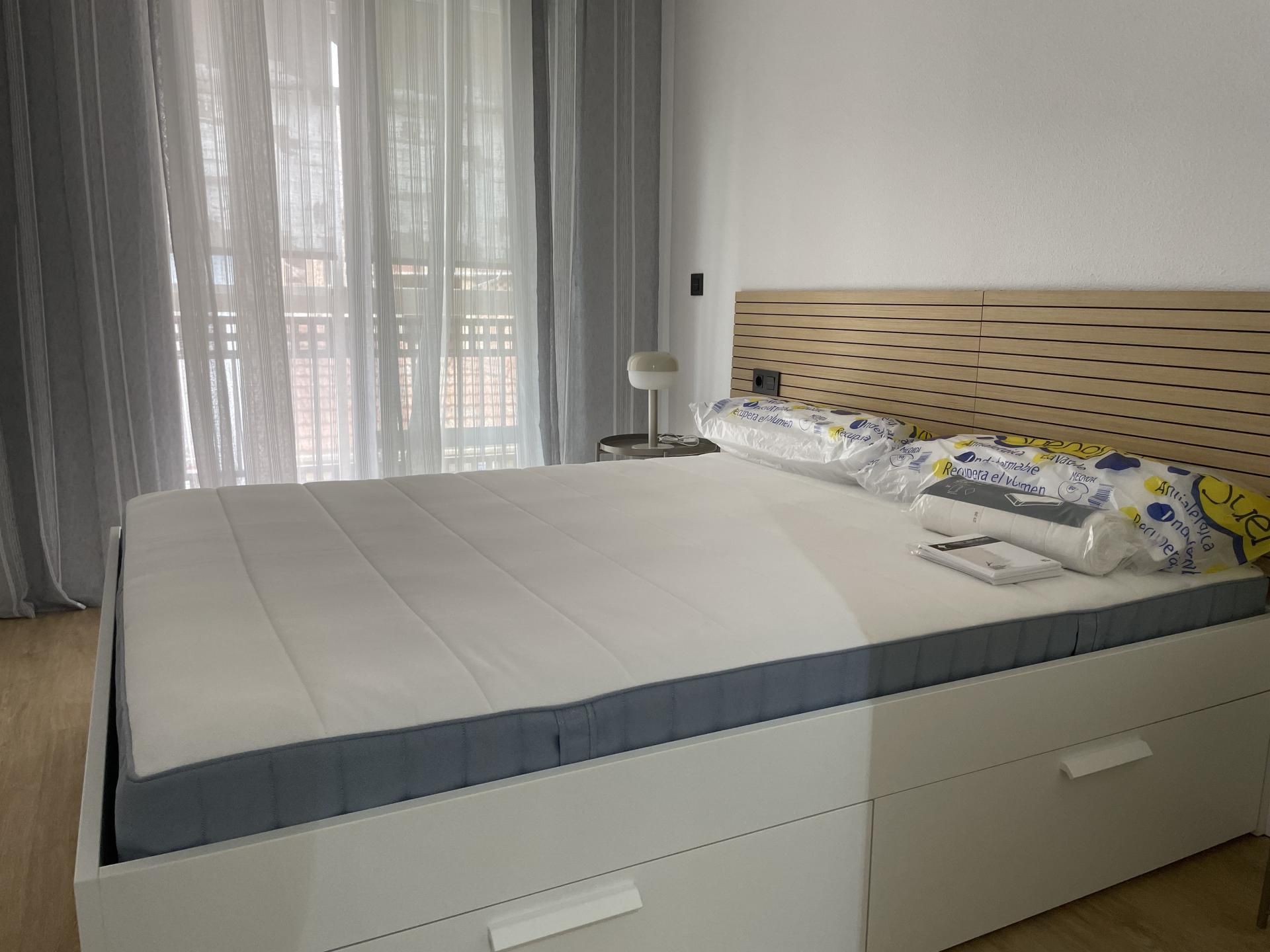 Bedroom of Flat to rent in Alcantarilla  with Air Conditioner, Parquet flooring and Furnished