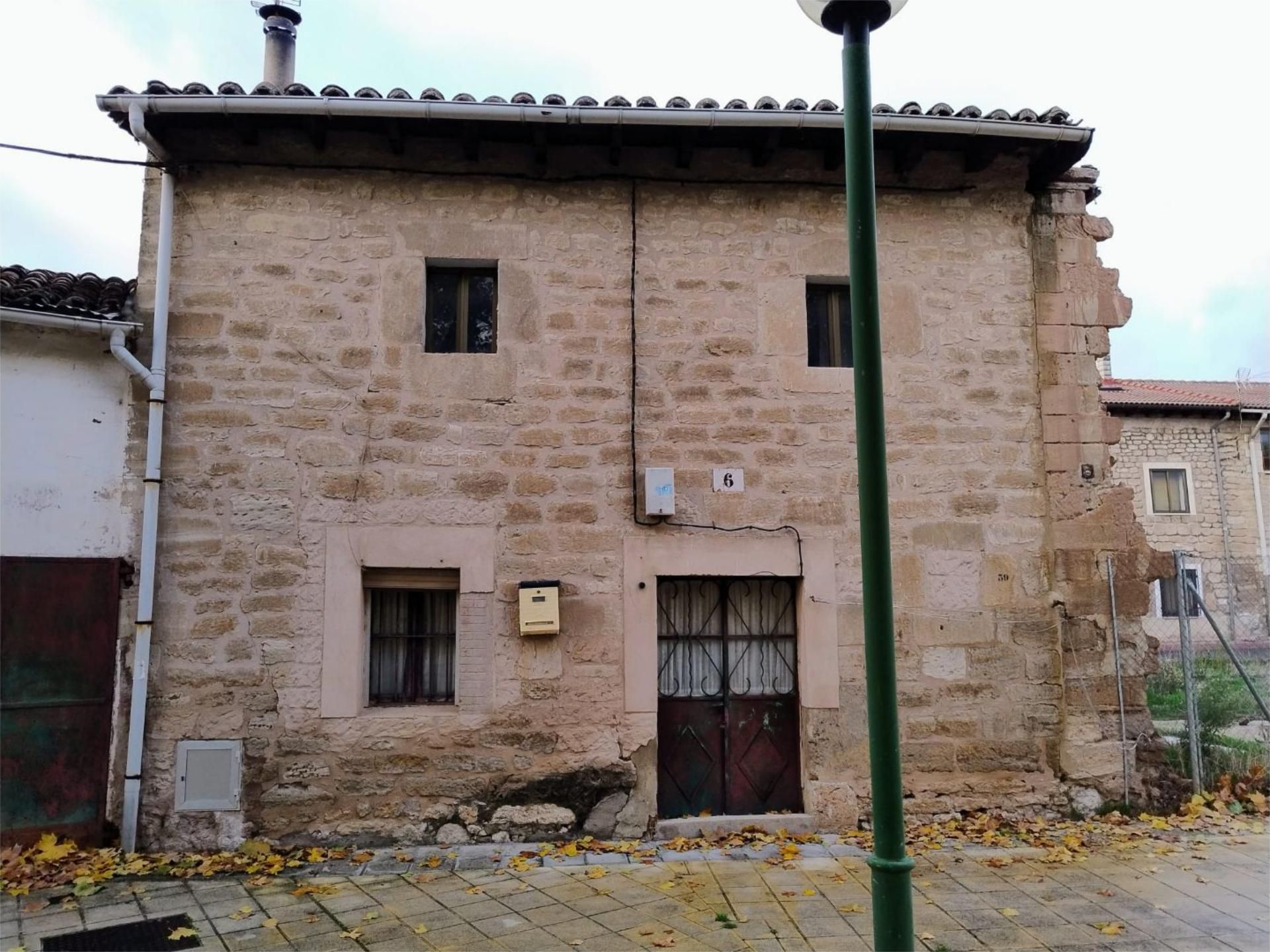 Exterior view of Single-family semi-detached for sale in Burgos Capital  with Heating and Storage room