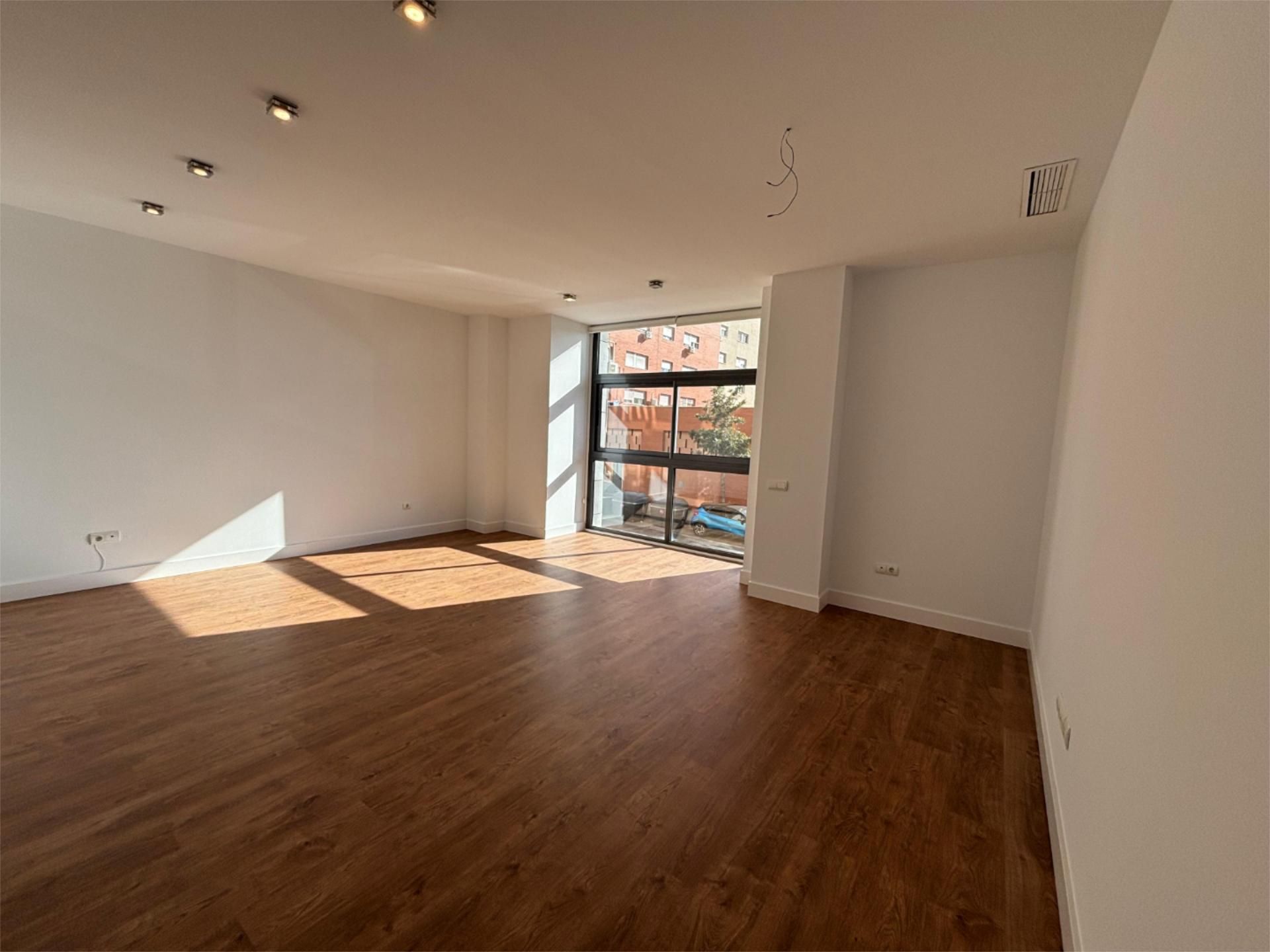 Living room of Flat for sale in  Almería Capital  with Air Conditioner