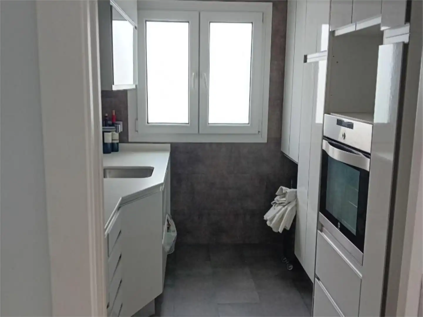 Kitchen of Attic for sale in Madrid  with Air Conditioner, Parquet flooring and Terrace