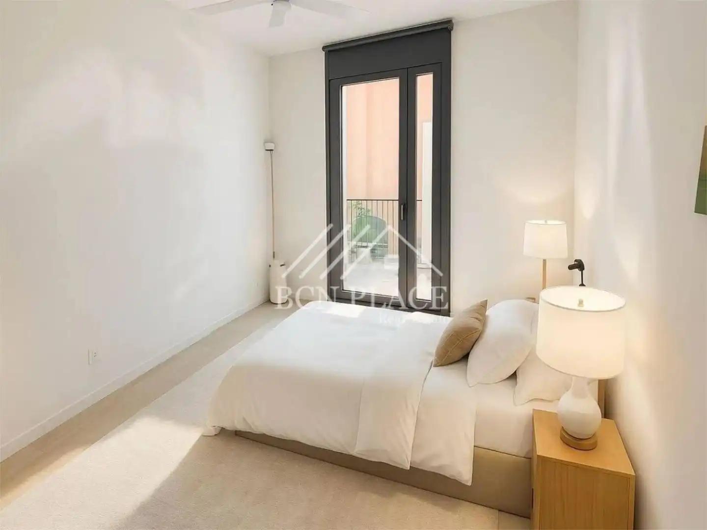 Maisonette zum Verkauf in Carrer de la Flor de Neu, 60, La Prosperitat Schlafzimmer von Maisonette zum Verkauf in Barcelona Capital mit Klimaanlage, Terrasse und Balkon