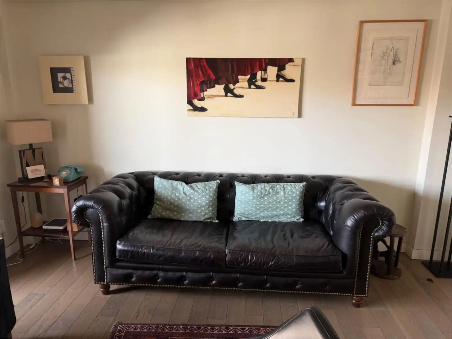 Piso en venta en Calle del General Ampudia, 3, Vallehermoso Sala de estar de Piso en venta en Madrid con Aire acondicionado, Calefacción y Jardín privado