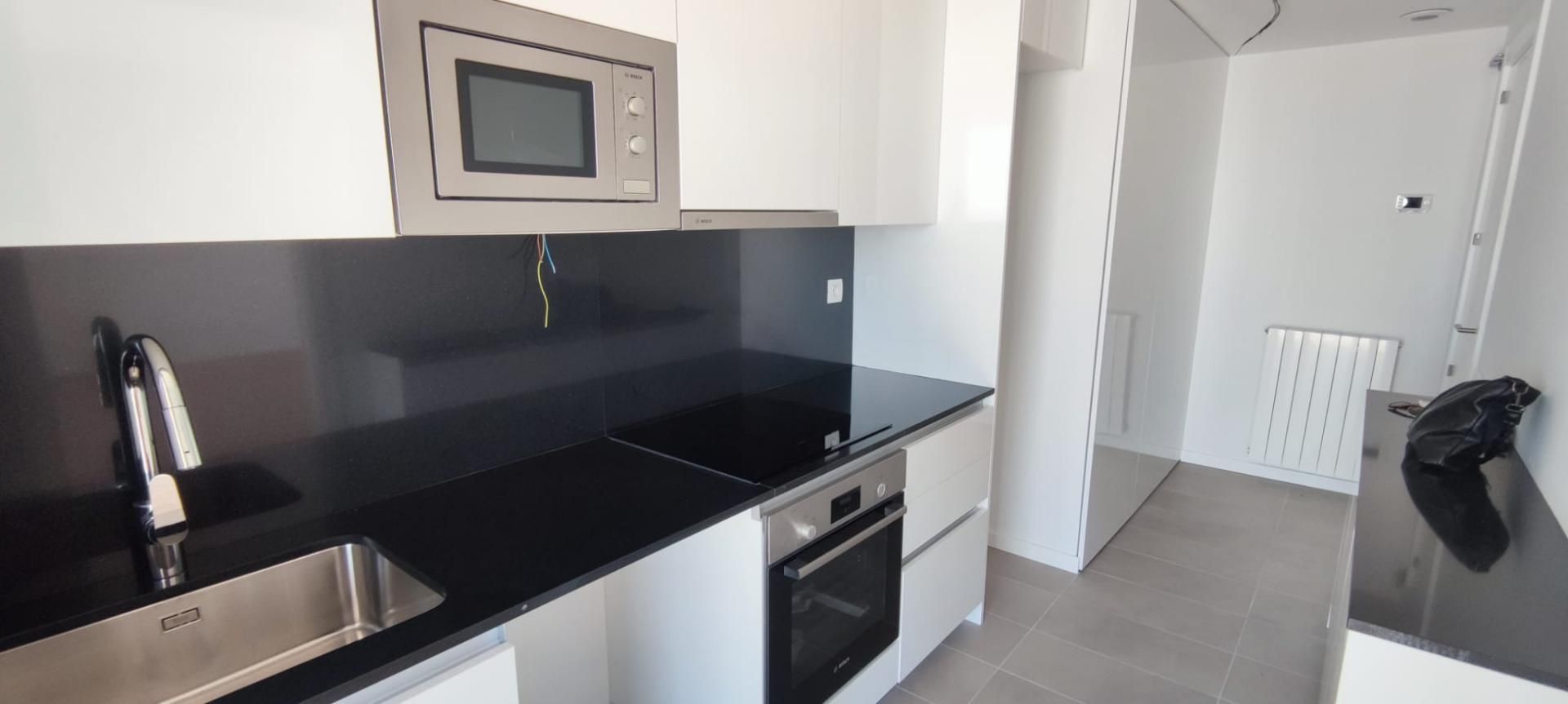 Kitchen of Flat to rent in Mataró  with Air Conditioner, Terrace and Swimming Pool
