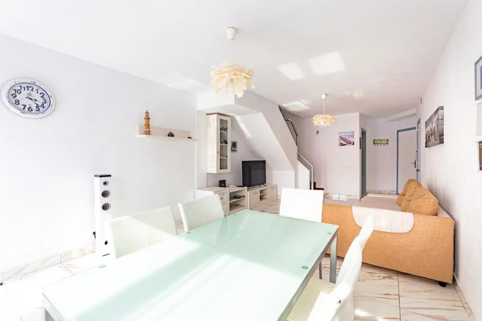 Maisonette zum Verkauf in Calle Juan Sebastián Elcano, 21, Corralejo Esszimmer von Maisonette zum Verkauf in La Oliva mit Terrasse und Balkon