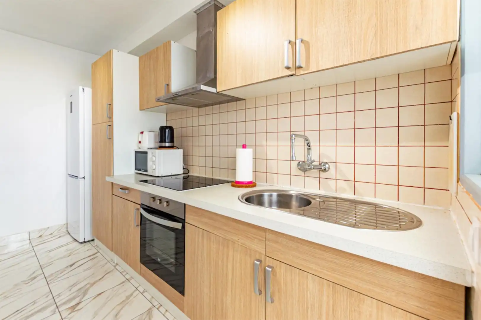 Maisonette zum Verkauf in Calle Juan Sebastián Elcano, 21, Corralejo Küche von Maisonette zum Verkauf in La Oliva mit Terrasse und Balkon
