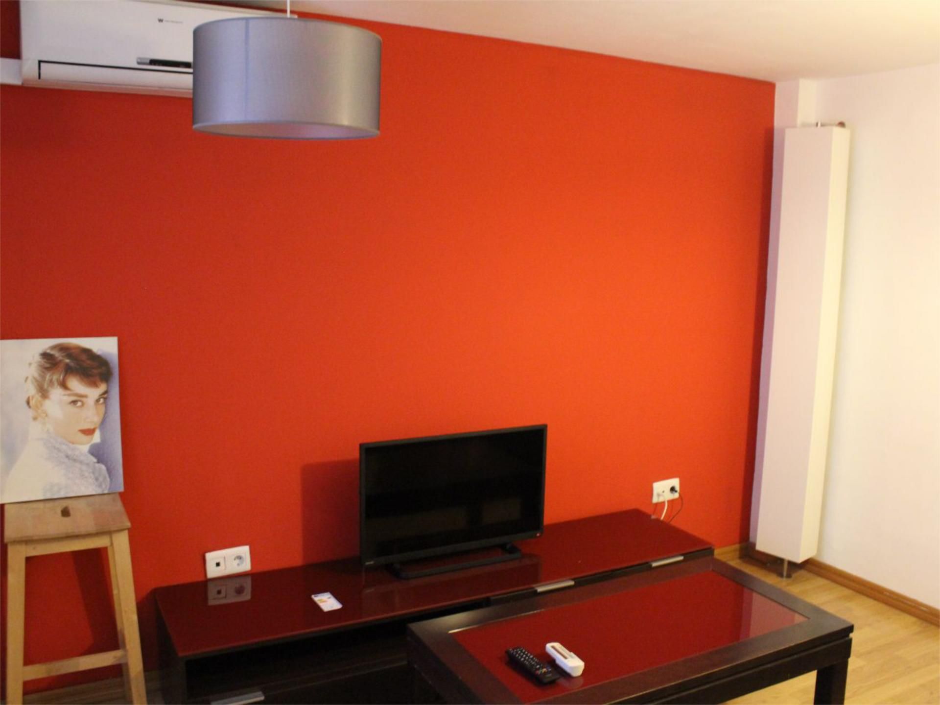 Living room of Flat for sale in  Zaragoza Capital  with Air Conditioner and Terrace